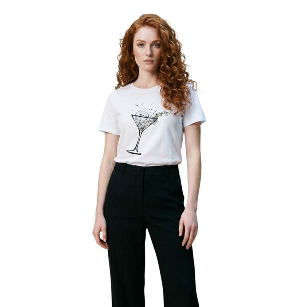 Liu Jo White Cotton Women's T-Shirt